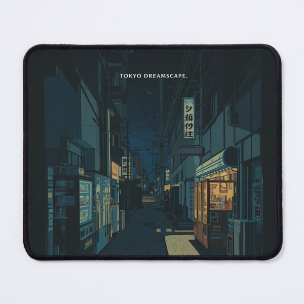 Item preview, Tokyo Dreamscape Lofi Anime Alleyway Night Scenery Aesthetic designed and sold by ConfuseLab Alt.