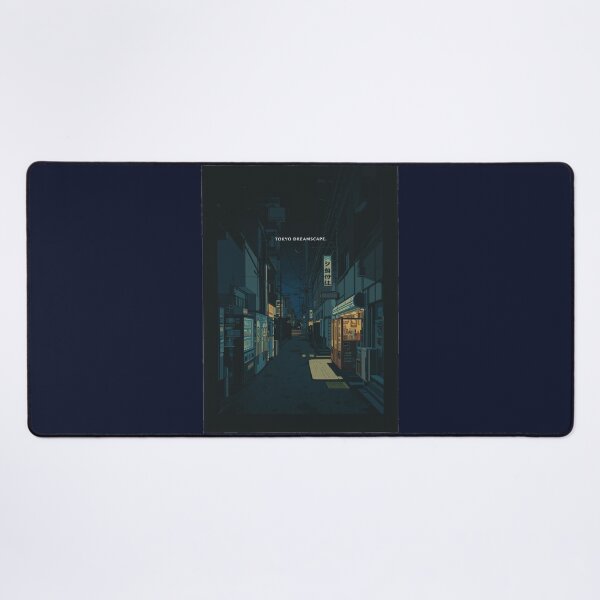 Item preview, Tokyo Dreamscape Lofi Anime Alleyway Night Scenery Aesthetic designed and sold by ConfuseLab Alt.