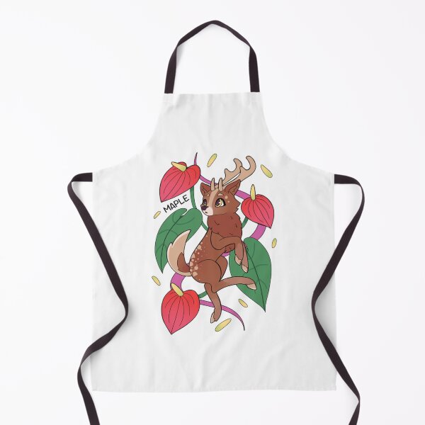 Item preview, Maple The Guardian Of Animals With Anthurium Deer Art designed and sold by TypoEmporium.