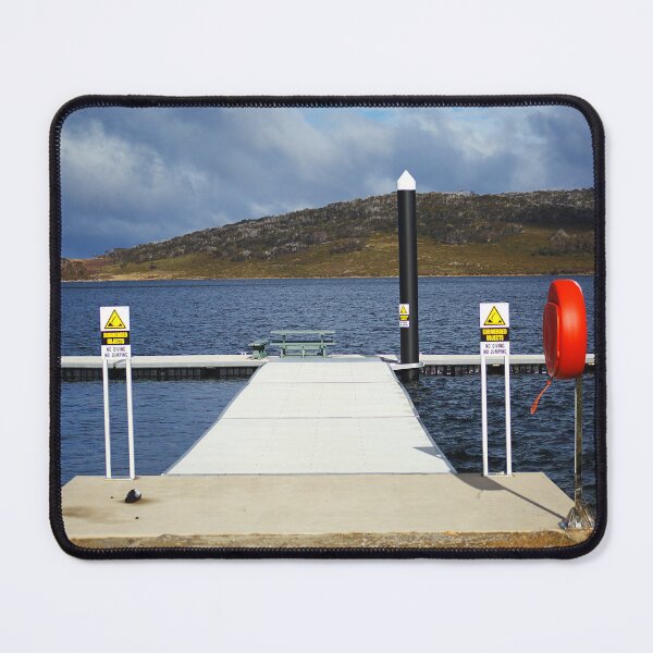 Item preview, Dont Jump In Falls Creek Jetty Australia designed and sold by Joy Watson - Natural Light Photography .