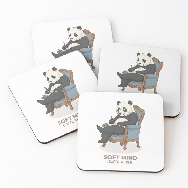 Item preview, Retro Panda Journaling Vintage Aesthetic Art designed and sold by Cozy Vintage Animal.