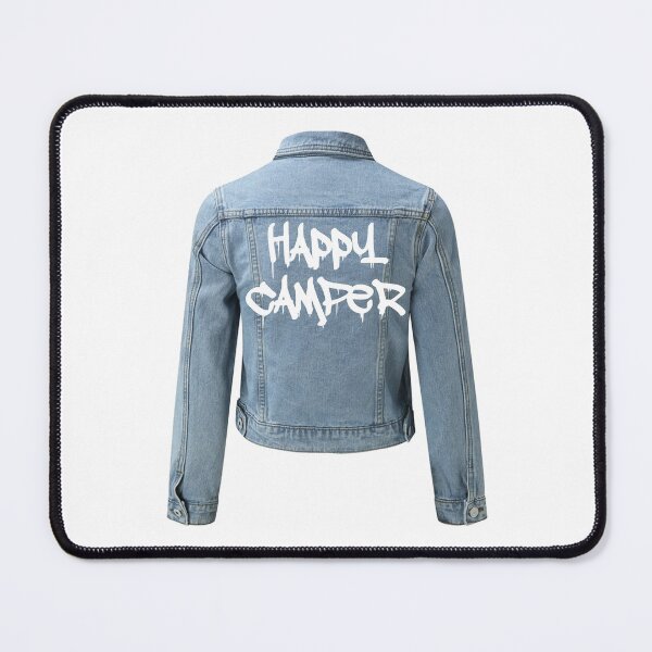 Item preview, Happy Camper Jean Jacket designed and sold by TaskMe.