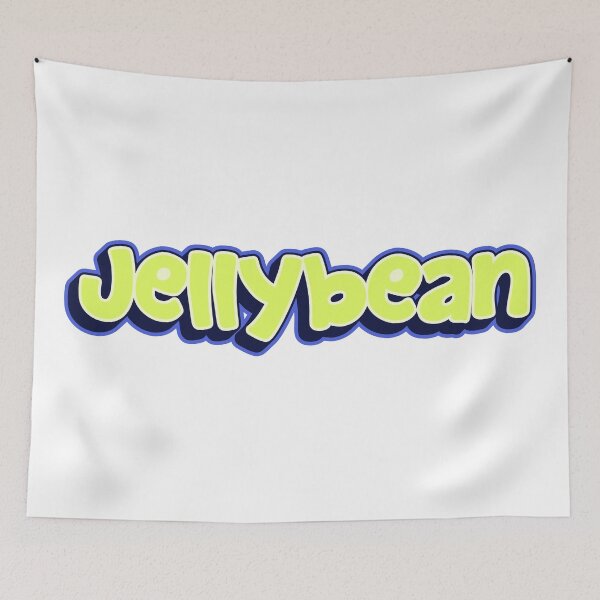 Item preview, Jellybean text designed and sold by Sticktle.