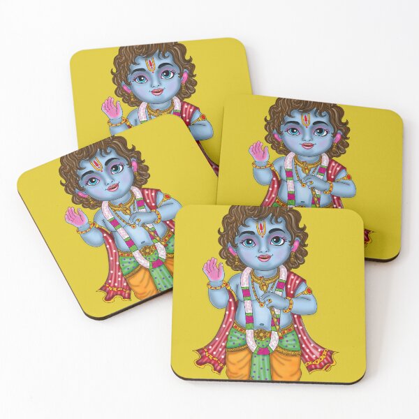 Item preview, Lord Krishna Artwork | Divine Hindu God Digital Painting Illustration designed and sold by Harshit_Digital_Arts.