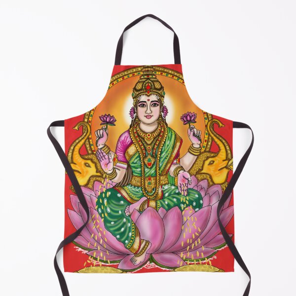 Item preview, Goddess Lakshmi Artwork | Divine Hindu Goddess Digital Illustration designed and sold by Harshit_Digital_Arts.