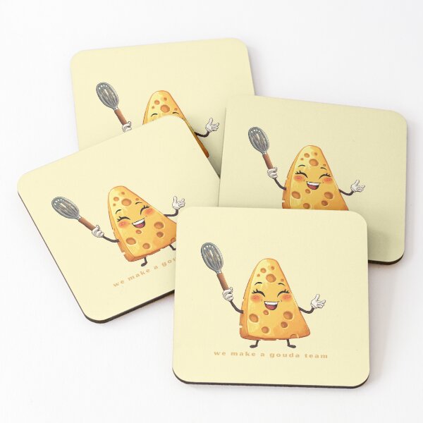 Item preview, We Make A Gouda Team - Cute Pun | TeeHee Puns Funny Design designed and sold by TeeHee Puns.