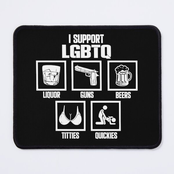 Item preview, I Support LGBTQ Shirt Pride Month designed and sold by NicowrmSArt.