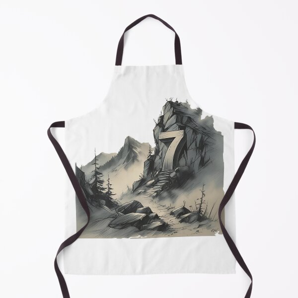 Item preview, Mystical Number Seven in the Mountains designed and sold by WhatASunShine.