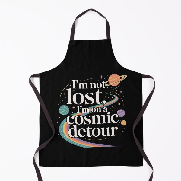Item preview, I’m not lost, I’m on a cosmic detour. Space designed and sold by FreshPixelArt.