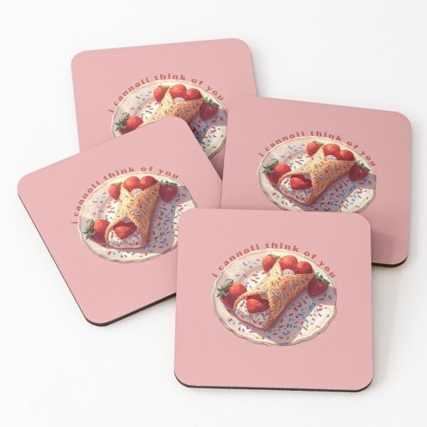 Item preview, I Cannoli Think Of You designed and sold by TeeHee Puns.