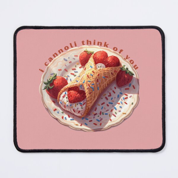 Item preview, I Cannoli Think Of You - Cute Pun | TeeHee Puns Funny Design designed and sold by TeeHee Puns.