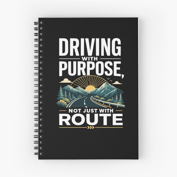 Item preview, Driving with purpose, not just with Route. Street designed and sold by FreshPixelArt.