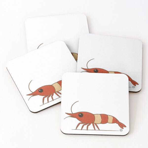 Item preview, Cherry Shrimp - Cute Shirmp - Red Crystal Shrimp designed and sold by Kabuji Store.