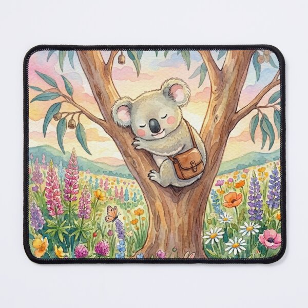 Item preview, Cute Sleeping Koala in Spring Meadow designed and sold by 0606PM.