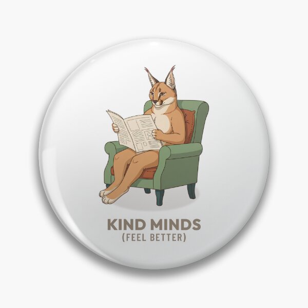 Item preview, Vintage Caracal Cat Reading Newspaper Retro Illustration designed and sold by Cozy Vintage Animal.