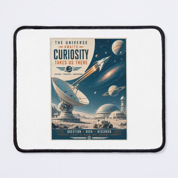 Item preview, The Universe Awaits – Vintage Space Exploration designed and sold by Fleetwood1994.