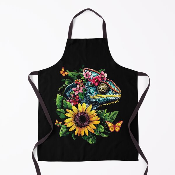 Item preview, Funny Chameleon Floral Colorful Boys Girls Kids designed and sold by rafaeltto.