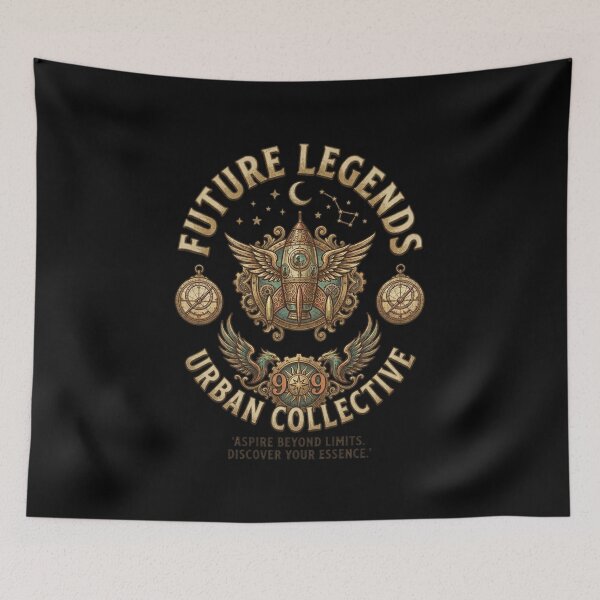 Item preview, Vintage Mystical Steampunk Compass Urban Streetwear designed and sold by RoyalDeluxGo.