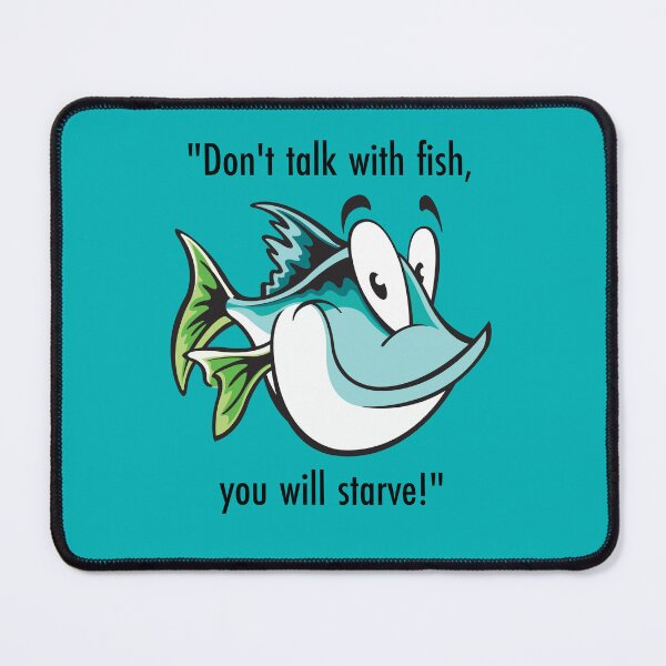 Item preview, Ocean-Inspired Fashion doesn't talk with fish design designed and sold by TR_fairydesigns.