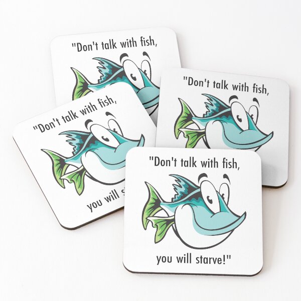 Item preview, Ocean-Inspired Fashion doesn't talk with fish design designed and sold by TR_fairydesigns.