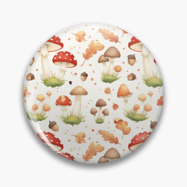 Item preview, Woodland Mushroom Print designed and sold by naragon4289.