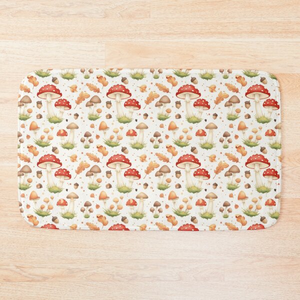 Item preview, Woodland Mushroom Print designed and sold by naragon4289.