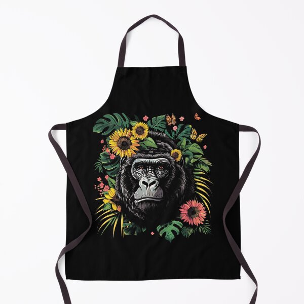 Item preview, Funny Gorilla Floral Colorful Boys Girls Kids designed and sold by rafaeltto.
