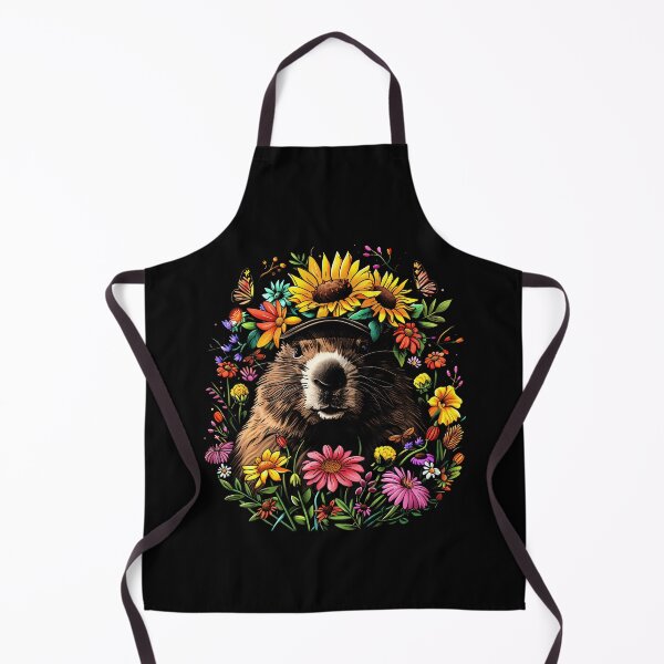 Item preview, Funny Groundhog Floral Colorful Boys Girls Kids designed and sold by rafaeltto.