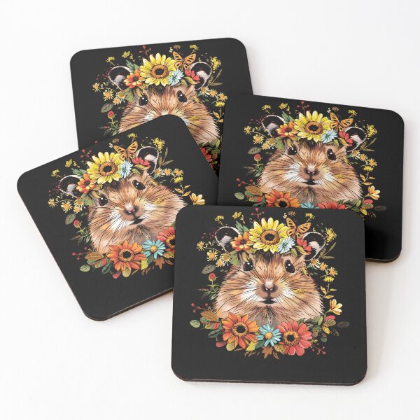 Item preview, Funny Hamster Floral Colorful Boys Girls Kids designed and sold by rafaeltto.