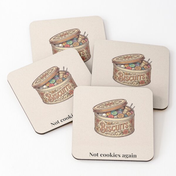 Item preview, Not Cookies Again – Balkan Cookie Tin Poster designed and sold by Mastalina99.