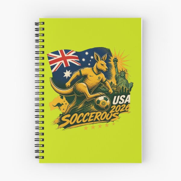 Item preview, Socceroos - USA 2026 designed and sold by Kirrindy Designs.