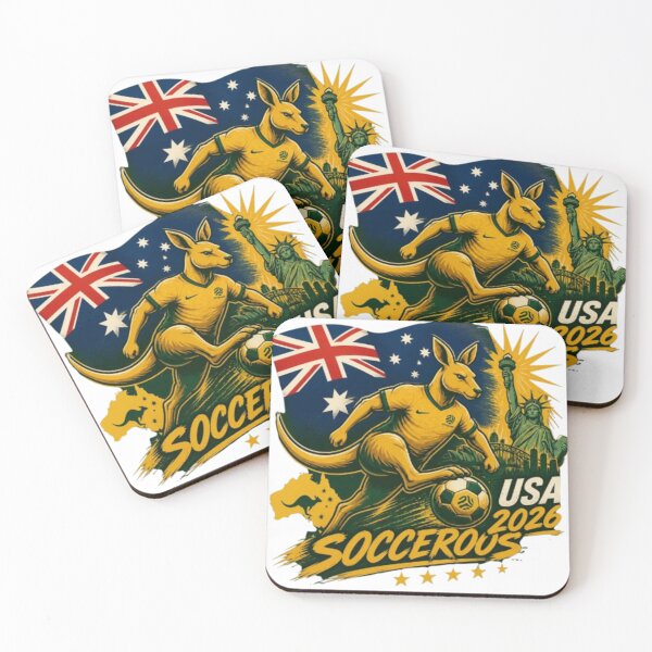 Item preview, Socceroos - USA 2026 designed and sold by Kirrindy Designs.