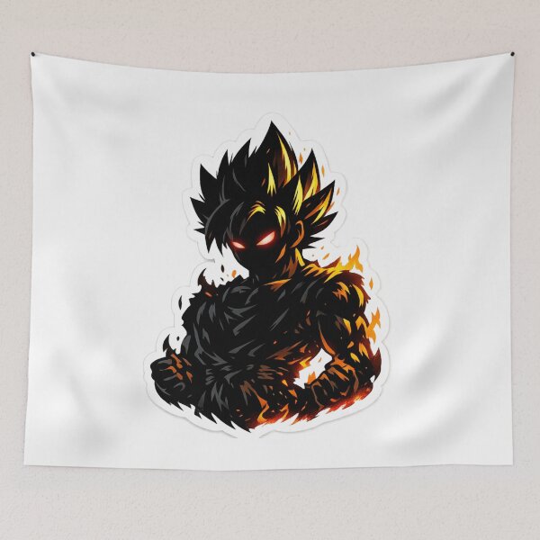 Item preview, Inferno Shadow Goku designed and sold by ZenOtaku Lab.