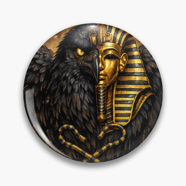 Item preview, The raven pharaoh of the mysteries of Egypt designed and sold by slikar.