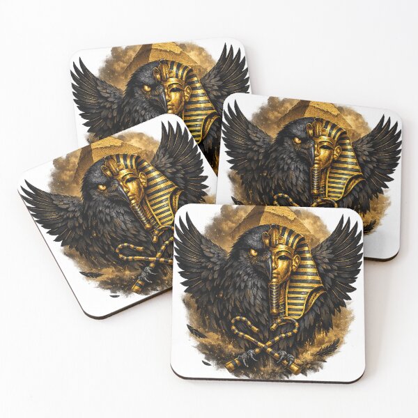 Item preview, The raven pharaoh of the mysteries of Egypt designed and sold by slikar.
