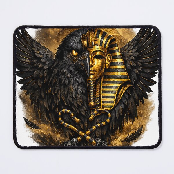 Item preview, The raven pharaoh of the mysteries of Egypt designed and sold by slikar.
