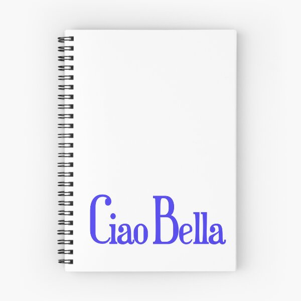 Item preview, Ciao Bella – Italian Lover Minimal Blue Design designed and sold by EmeraldeaArt.