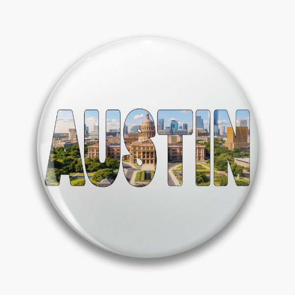Item preview, AUSTIN - Travis County Texas Capitol Building with Downtown Behind designed and sold by Adam Gormley.