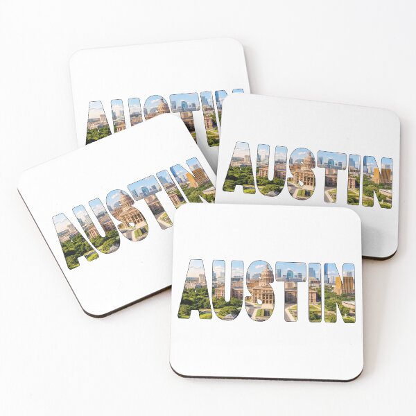 Item preview, AUSTIN - Travis County Texas Capitol Building with Downtown Behind designed and sold by Adam Gormley.