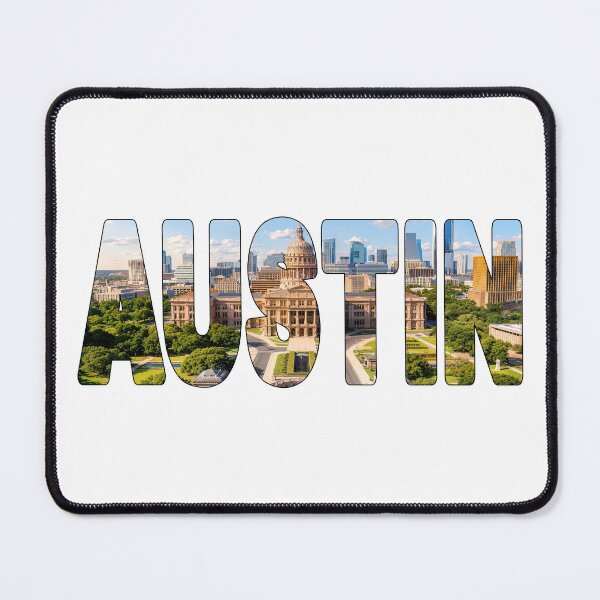 Item preview, AUSTIN - Travis County Texas Capitol Building with Downtown Behind designed and sold by Adam Gormley.