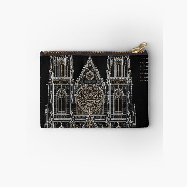 Item preview, Gothic Cathedral Architectural Blueprint Drawing designed and sold by rygenr8.