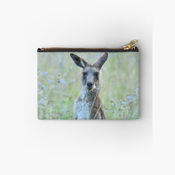 Item preview, Kangaroo amongst the Flowering Weeds designed and sold by photosbymia.