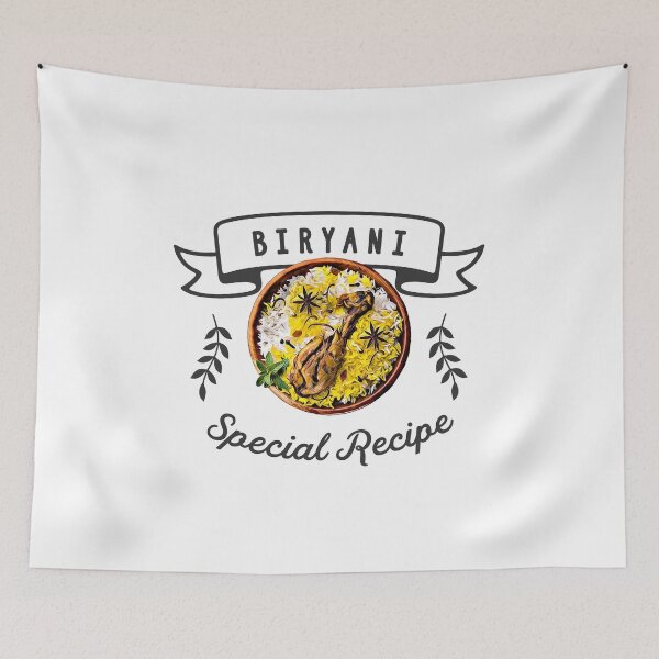 Item preview, Biryani Indian Food Idian Art designed and sold by ShadySchatten.