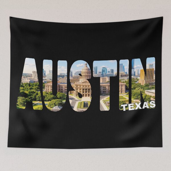 Item preview, AUSTIN Texas - Capitol Building with Downtown Behind Travis County designed and sold by Adam Gormley.