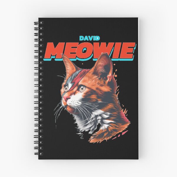 Item preview, David Meowie Funny Rock Star Cat Tribute designed and sold by GenZFashion000.