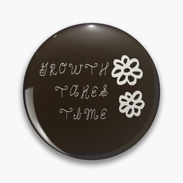 Item preview, Growth Takes Time Typography Design designed and sold by ErynRoseDesign.