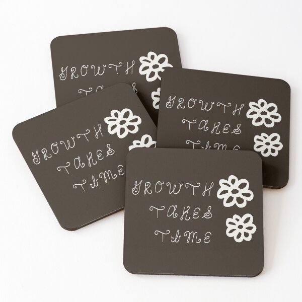 Item preview, Growth Takes Time Typography Design designed and sold by ErynRoseDesign.