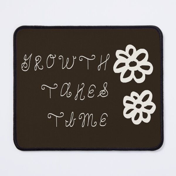 Item preview, Growth Takes Time Typography Design designed and sold by ErynRoseDesign.