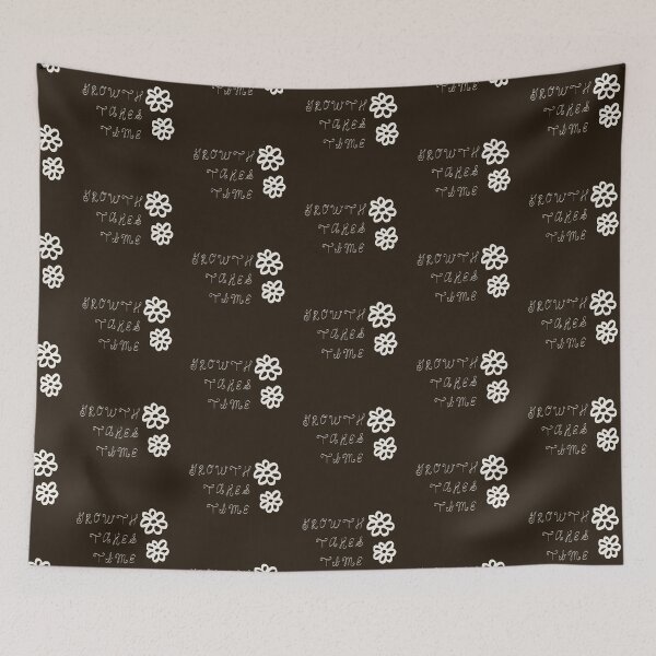 Item preview, Growth Takes Time Typography Design designed and sold by ErynRoseDesign.
