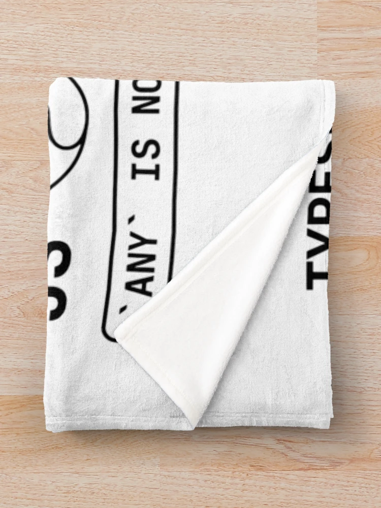 Thumbnail 3 of 6, Throw Blanket, TypeScript vs. JavaScript designed and sold by YOU SHOP NOW.